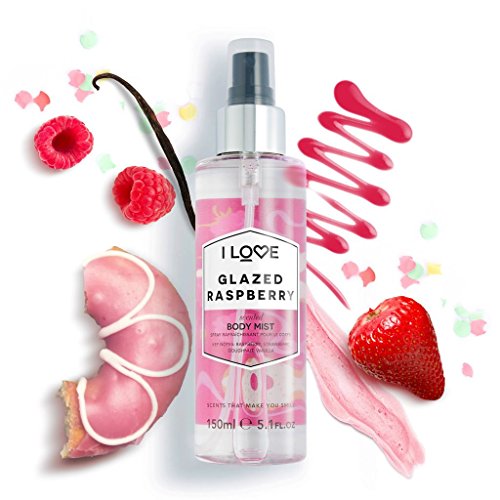 I Love Signature Glazed Raspberry Long Lasting, Fast Drying, Non Sticky Body Mist For Her 150ml - Image 4