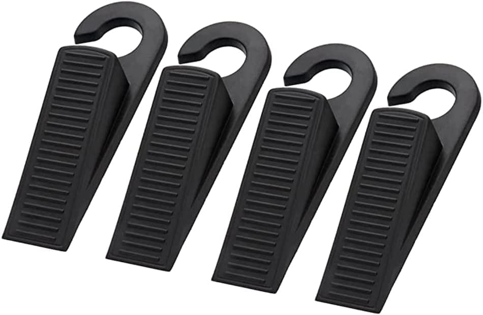 Amazon.co.jp: ドアストッパー ブラック ドア ストッパー 玄関 ドア