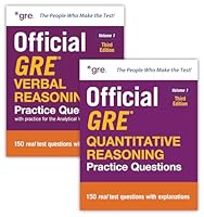 Official GRE Value Combo, Third Edition 126453003X Book Cover