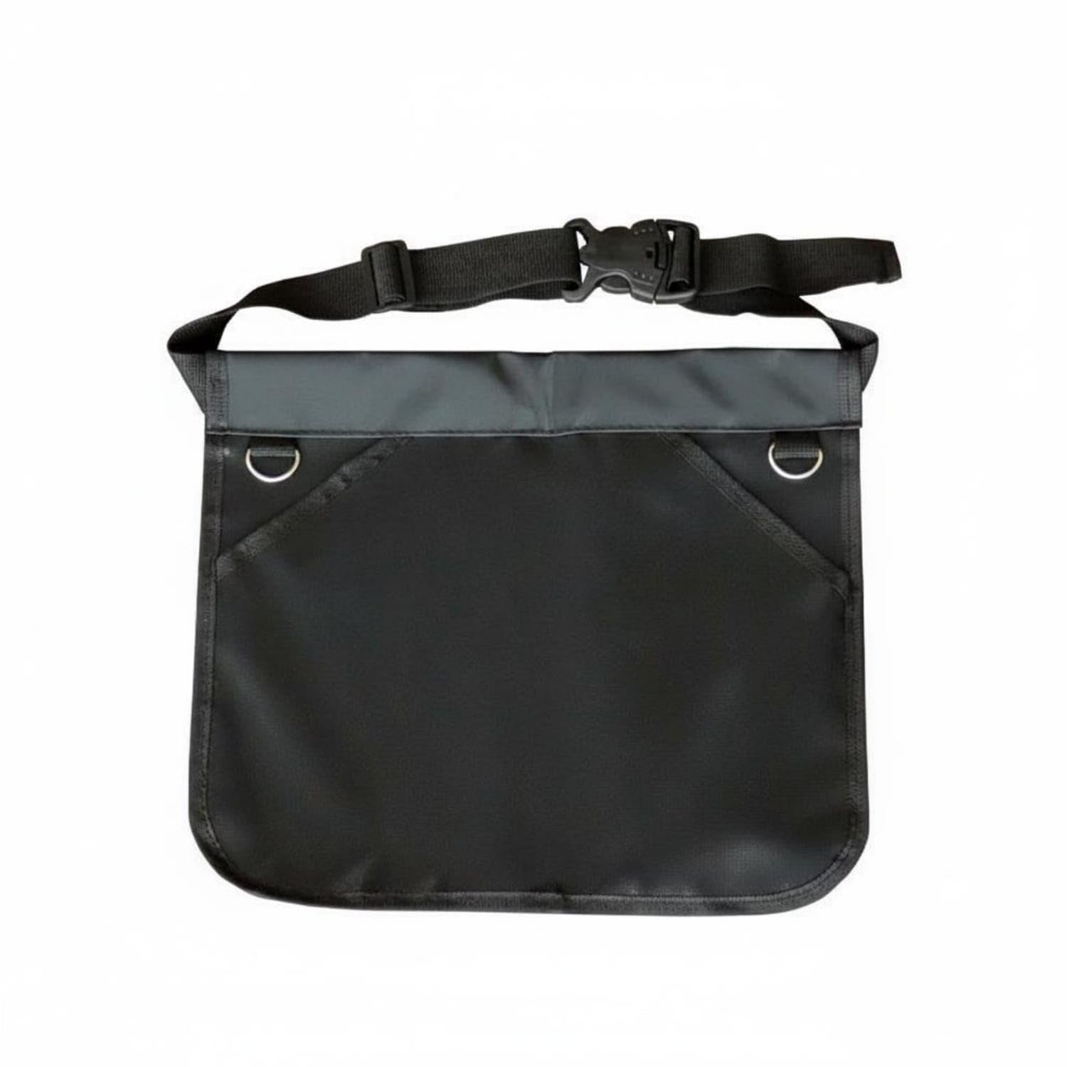 ECOMISTIQ® Multi-Pocket Waist Bag Lightweight Apron Design Tool Bag Zippered Closure Zipper Waist Pouch for Hikers, Workers, Hiking, Coated 1L Bag-image-14