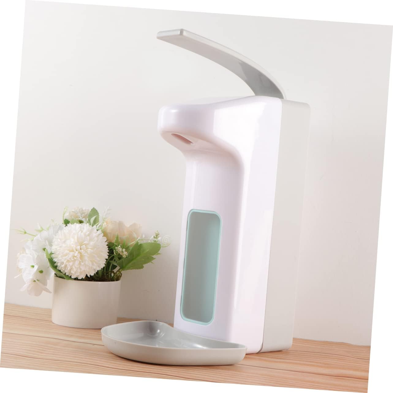 Ciieeo Foaming Hand Wash Dispenser 1000ml Stainless Soap Dispenser Wall-Mounted Hanging Container for Home Office