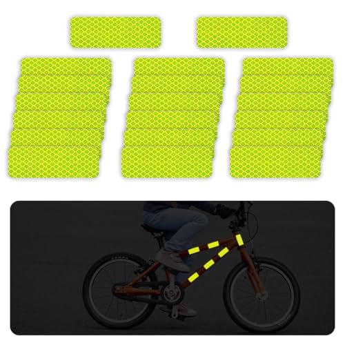 20 Stück Reflektoren für Kinderwagen, Universal Sicherheits Reflektorband...