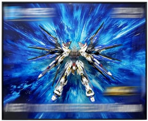 Display Wallboard for Bandai Strike Freedom Gundam MGEX 1/100 Model Kit image 4