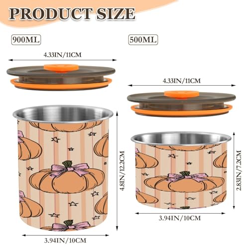 Contenedor Hermético de Acero Inoxidable 17oz para Café miniatura 2