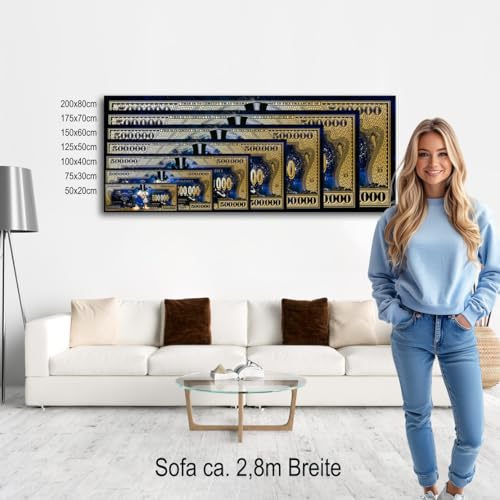 Toile motif taureau bronze tableau moderne pour dynamiser un mur vide