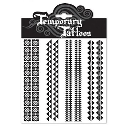 Tapa Bands Temporary Tattoos