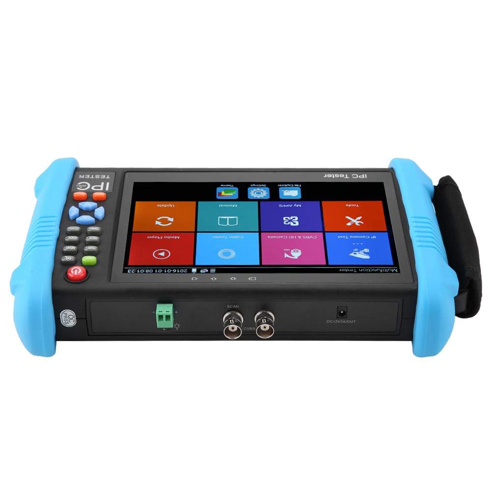 IPC-9800 Plus Serie 7 IP CCTV Tester4K H.265 TVI CVI AHD analógico AC 100-240V (IPC-9800-Plus)
