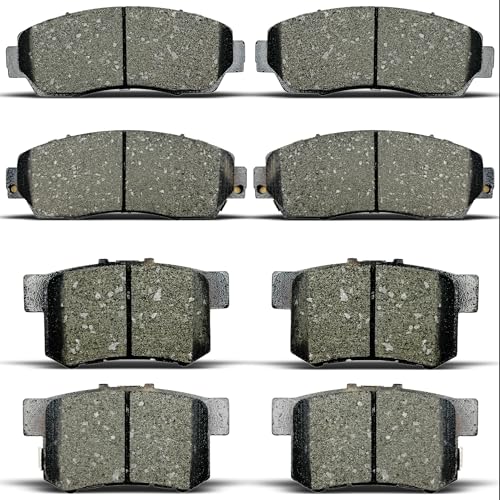 ALADICHE Front Rear Ceramic Brake Pads Fit For 2012-2016 HONDA