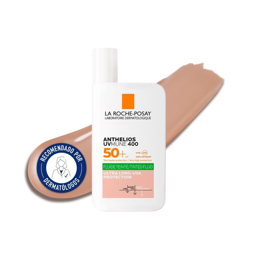 La Roche-Posay, Anthelios UV-MUNE 400 Fluido Invisible SPF50+ color, 50 ml
