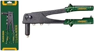 Jadever Hand Riveter with Plastic Handle, 9.5-Inch Size