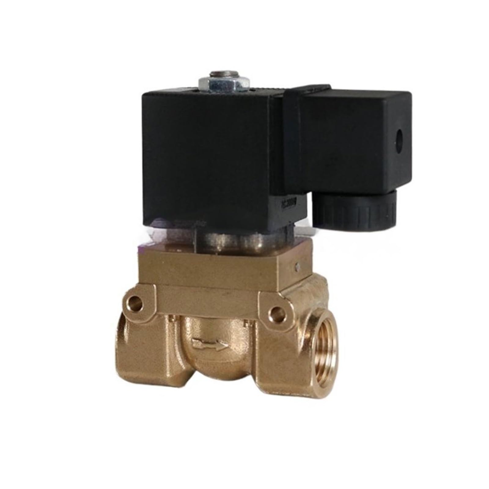 Électrovanne pneumatique 24V évite les surpressions industrielles jusqu'à 50 bar