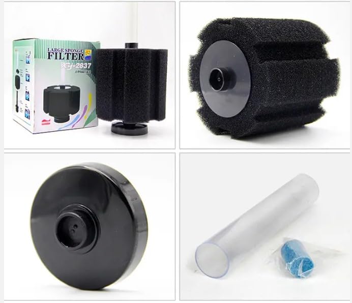 ANIMAUX PETSHUB Xinyou Xy-2837 Large Sponge Filter Aquarium Fish Tank Biochemical Sponge Filter For Fresh Water/Salt Water Aquarium.