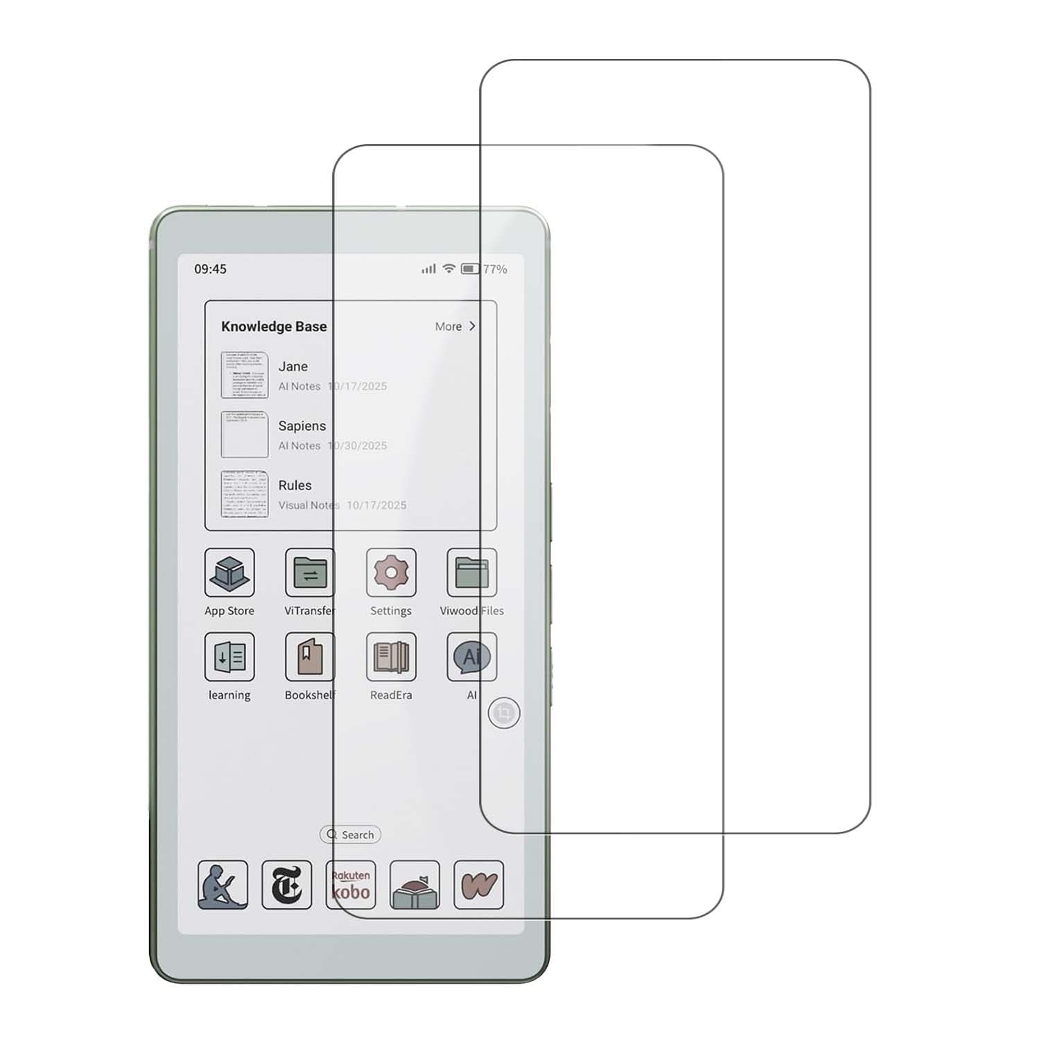 Película protectora para VIWOODS AiPaper Reader C de 6.1 pulgadas, protector de pantalla HD 6H 7