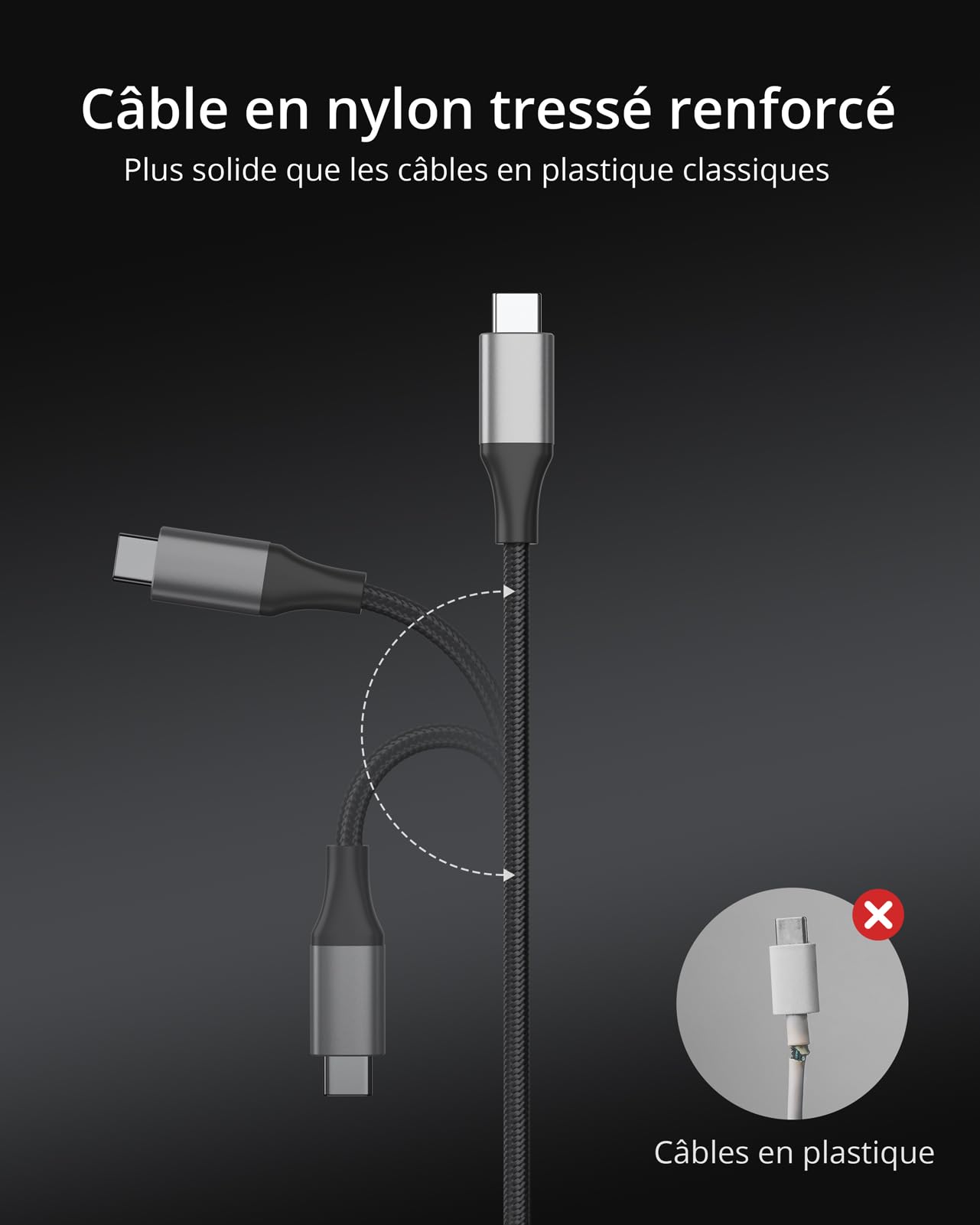 BrosTrend 5Gbps Adaptateur USB C vers Ethernet pour Windows macOS iOS etc. | Plug&Play Adaptateur USB 3.2 vers RJ45 Réseau LAN, Compatible avec PC MacBook Pro/Air iPad (Thunderbolt 5/4/3) Garantie à vie