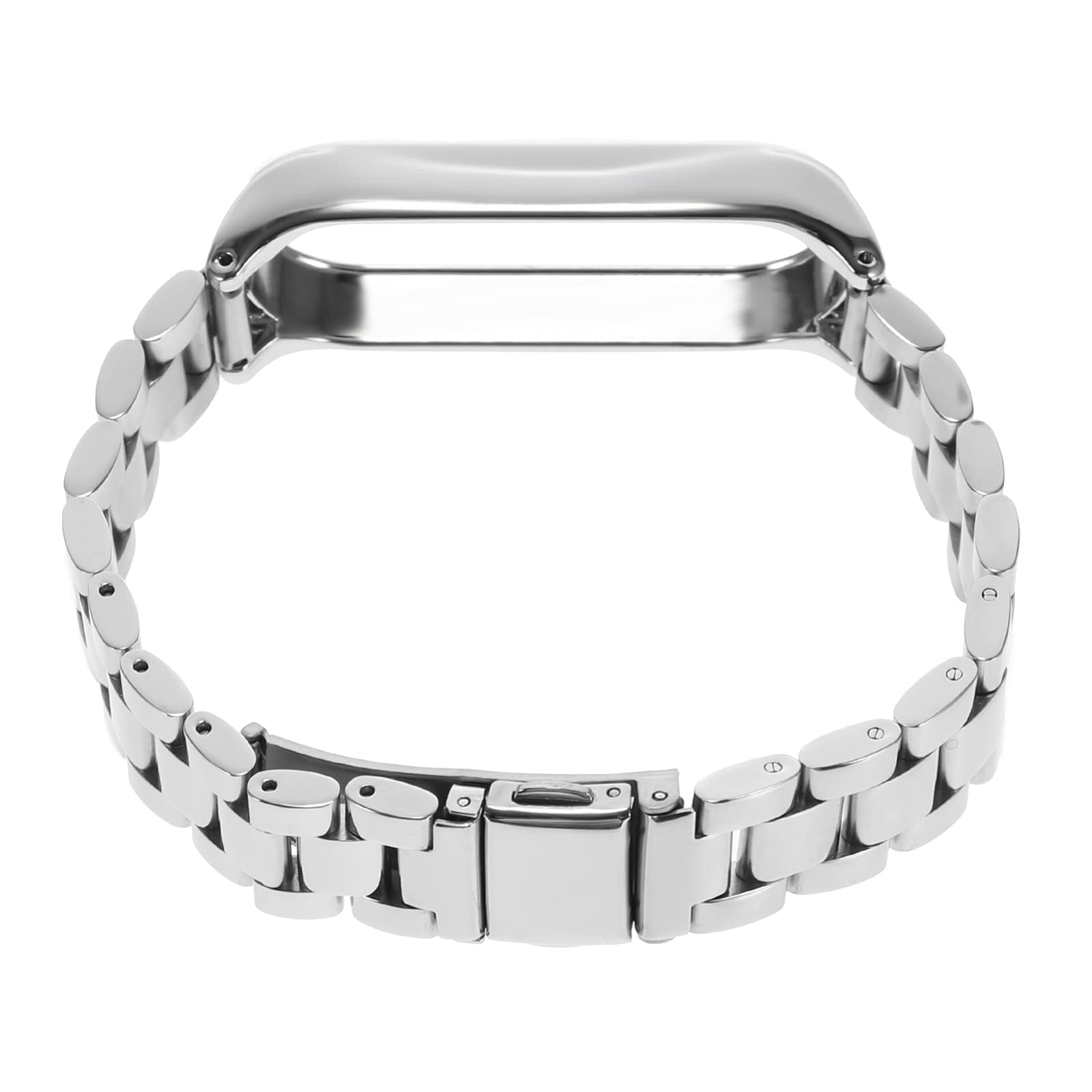 Gatuida 2 Uds Bandas de Pulsera de Acero Cómoda Liberación de Banda Reloj Compatible de Moda/Reemplazo Correa Pulsera Pulseras Muñeca con Reloj Inteligente para