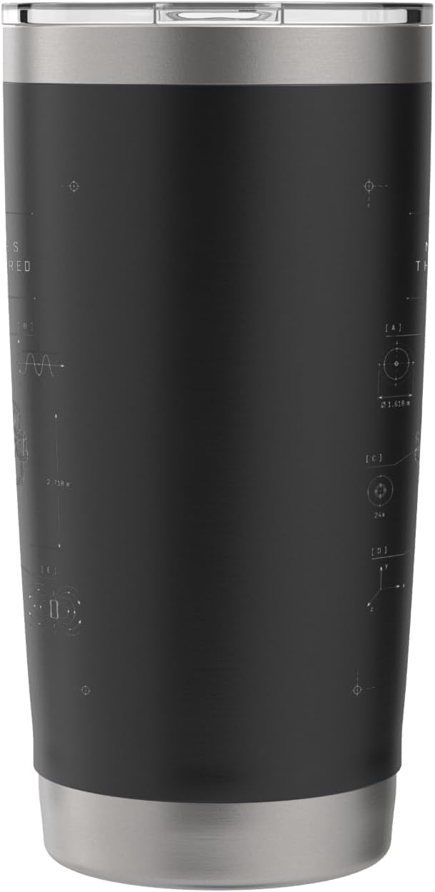 You Matter Until You Multiply Yourself Funny Physics Gift Stainless Steel Insulated Tumbler image 4