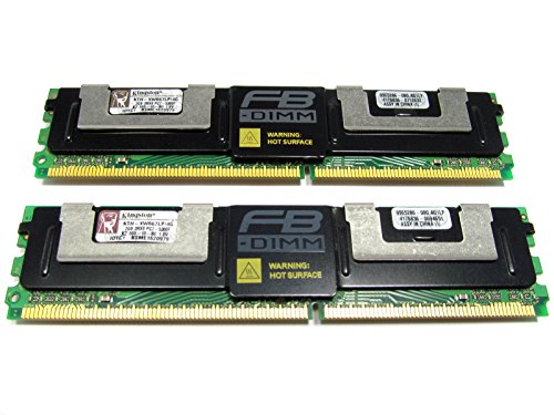Capacità per modulo - 2 GB Kingston kth-xw667lp/4G kit 4 GB (2 x GB) RAM standard DDR2 – 667/PC2 – 5300 ecc fb-dimm 667 MHz 240 pin server memory