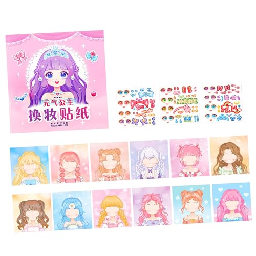 �����̃L�����N�^�[�ƃR�X�`���[�����t�B�[�`���[�����q���������[���v���C���O�N���G�C�e�B�u�X�e�b�J�[�u�b�N PVC �h���X�A�b�v�v���C�u�b�N�Z�b�g