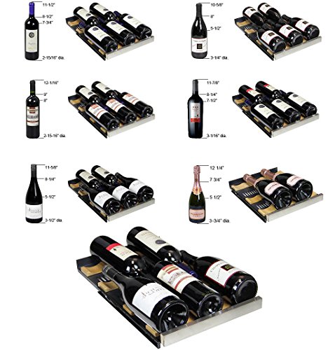 Allavino 2X-Vswr30-1S20 Wine Refrigerator, 60 Bottle, Stainless Steel #TOP6
