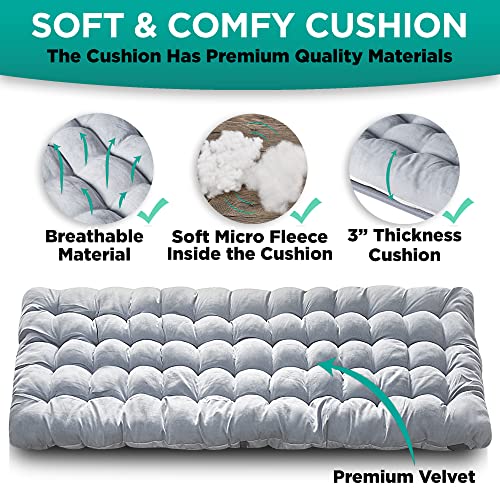 Zone Tech Folding Cot & Cot Pad 4 Position Adjustable 2-Pack Portable, Premium Quality For Adult And Kids-Perfect For Camping, Travel, Patio, Beach, Indoor & Outdoor Activity With Carry Bag For Travel #TOP1