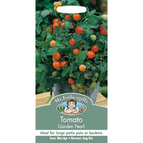 Mr Fothergill?s Seeds Ltd 21483 Vegetable Seeds, Tomato Garden Pearl Cover