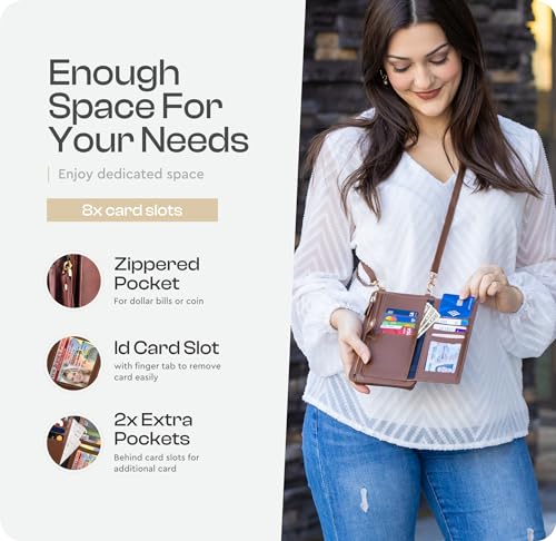 Claasico Womens Crossbody Wallet & Phone Case thumb #5