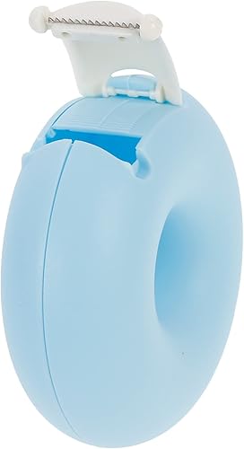 FRCOLOR Creative for Craft Donut Blue - Dispensadores de seguridad para el hogar, organizador invisible de oficina, contenedor Washi, dispensador de