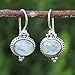 Solid 925 Sterling Silver Earrings for Women & Girls, Sterling Silver Moonstone Earrings Drop & Dangle Mothers Day Gift, Bridesmaid Gift, Handmade Jewelry