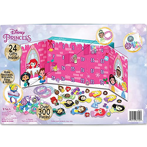 Tara Toys: Disney Princess Diy Jewelry Activity Necklace Advent Calendar, Fun And Easy To Do, Gift For Your Little Princess, For Ages 3 And Up #TOP6