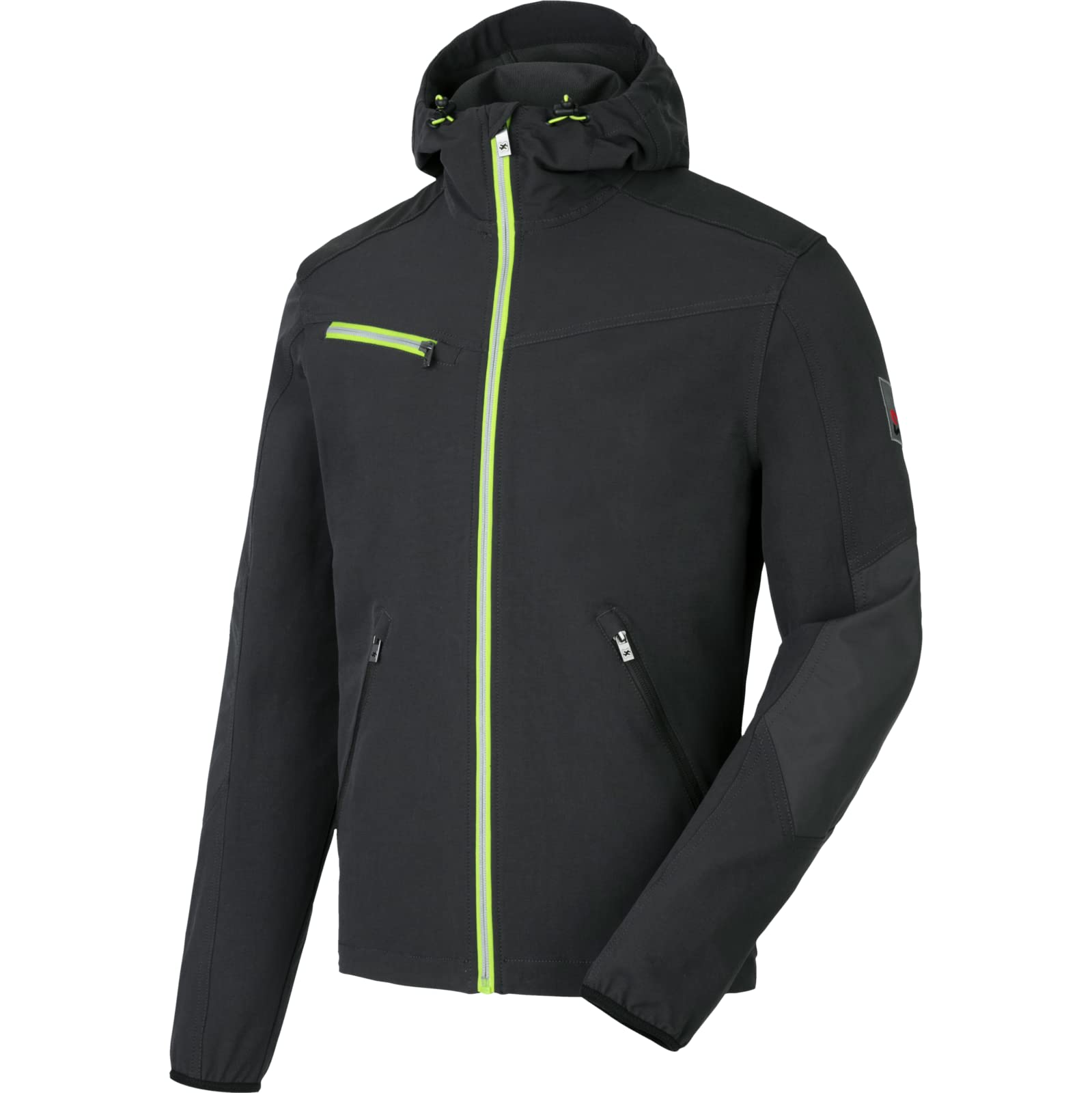 WüRTH MODYF Softshell de travail Stretch Evolution Anthracite/Lime