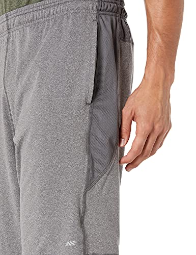 Amazon Essentials Men's Tech Stretch Training Short (Available In Big & Tall), Charcoal Heather, Small #TOP2