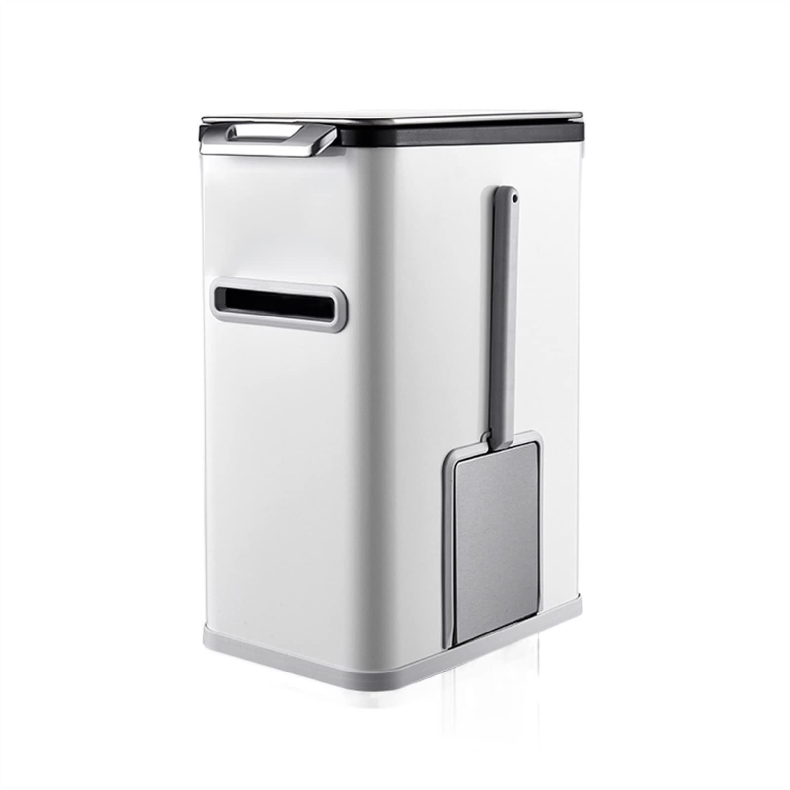 Pattumiera da Cucina 7L Bagno per Uso Domestico Induzione Intelligente con Coperchio Cestino per rifiuti Cestino per rifiuti per Ufficio Cestino per rifiuti