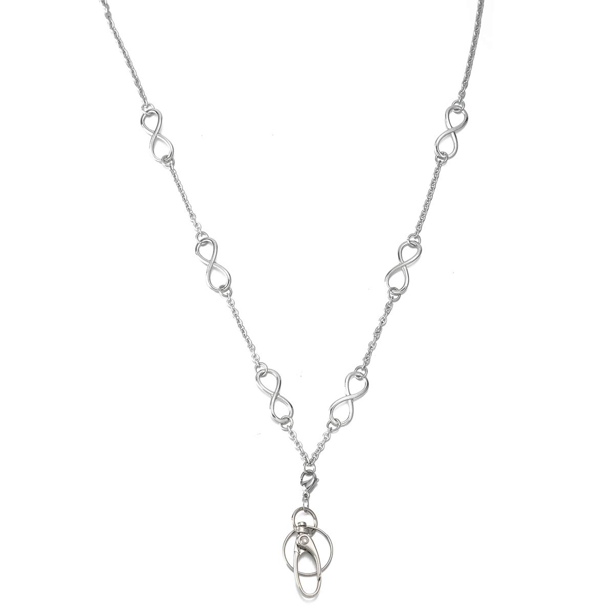 Leader Jin Women's Fashion Lanyard Necklace Chain Lanyard Super Strong for Keys Badge Holder