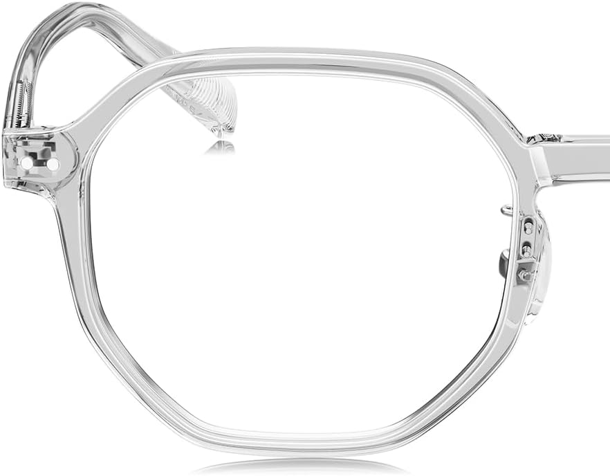 BOLON Polygon Prescription Eyeglass Frames for Men Women Teens BJ6082 Leah 49mm, Exclusive Eyewear Brand of EssilorLuxottica