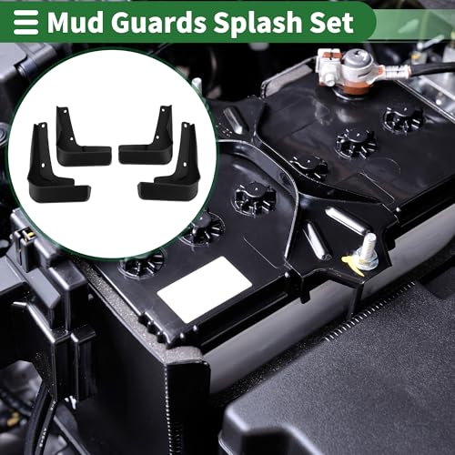 Image of Motoforti Mud Flaps Splash Guards Mud Guards for Buick Regal GS 2017-2022 W /Mount Accessories
