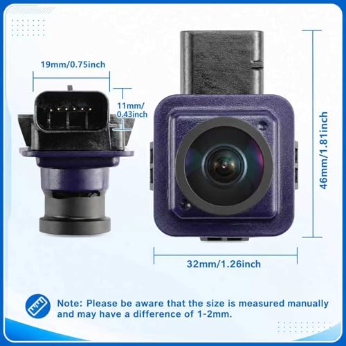 Image of No. EJ5Z-19G490-A Rear View Backup Reverse Parking Camera /Rear View Camera | Compatible with Ford Escape 1.6L 2.0L 2.5L L4 2014 2015 2016 Parking Assist Reverse Camera Replace# GJ5T-19G490-AB 590-419