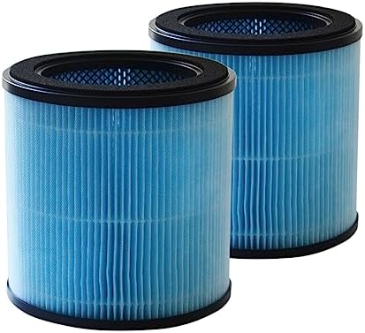 2 Pack F100 3-in-1 H13 True HEPA Replacement Filters Compatible With Instant AP100, Pre-Filter & H13 Grade True HEPA Filter & High Efficiency Activated Carbon Filter, Part# F100 - View #4