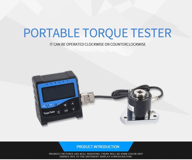 GOYOJO Digital Torque Gauge 220-2200Nm ±1% Portable torque wrench tester for bolt fastener calibration Tightening quality control (ANSJ-2200)