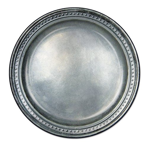 Beistle 58178 Medieval Pewter Round Paper Plates, 8 Pcs Beistle 58178 Medieval Pewter Round Paper Plates, 8 Pcs