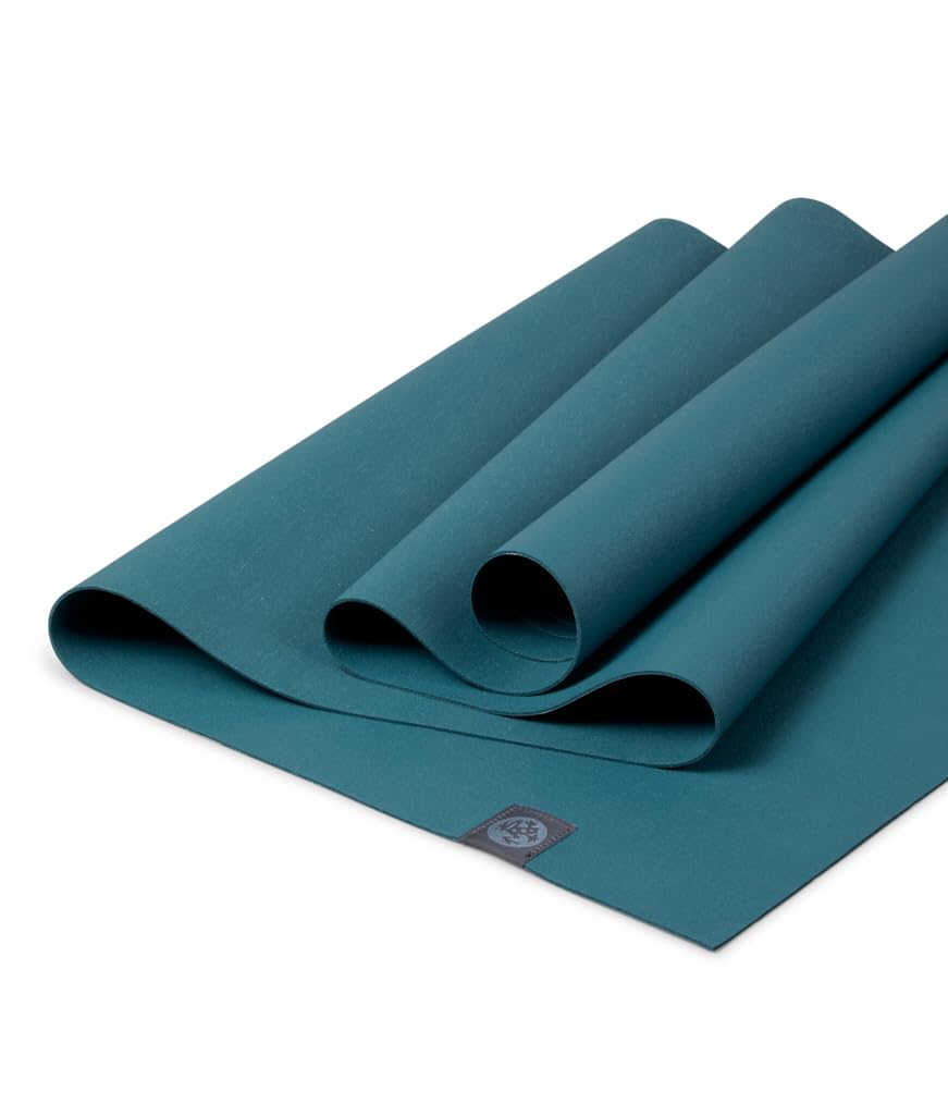 Manduka | eKO Superlite Travel Yoga Mat | Deep Sage | 71 x 24 in, 1.5mm