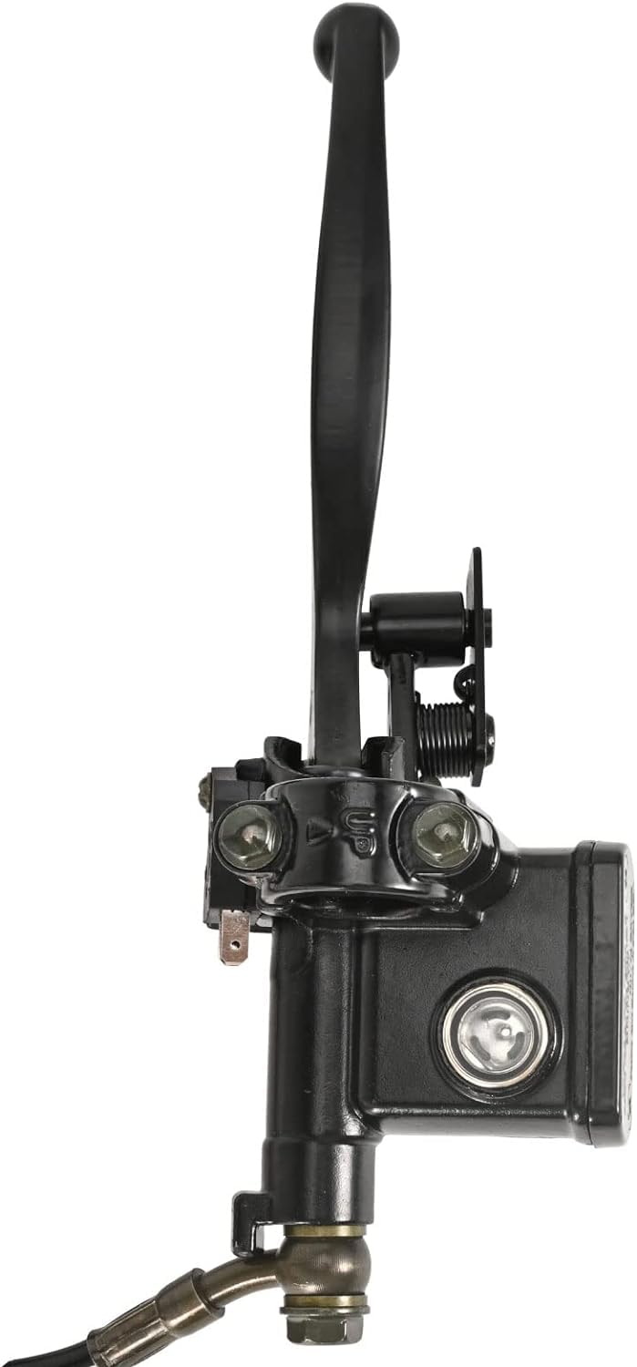 Trkimal Mano posteriore idraulica freno a disco Master Cylinder Assemblea pinza con pastiglie dei freni per ATV cinese Quad TaoTao Sunl Roketa NST Cool sport 50cc 70cc 90cc 110cc 125cc