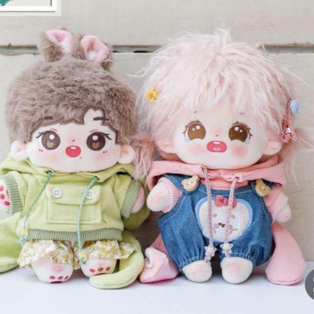 Amazon.co.jp: ぬい服 パーカーピンク うさ耳 着せ替え