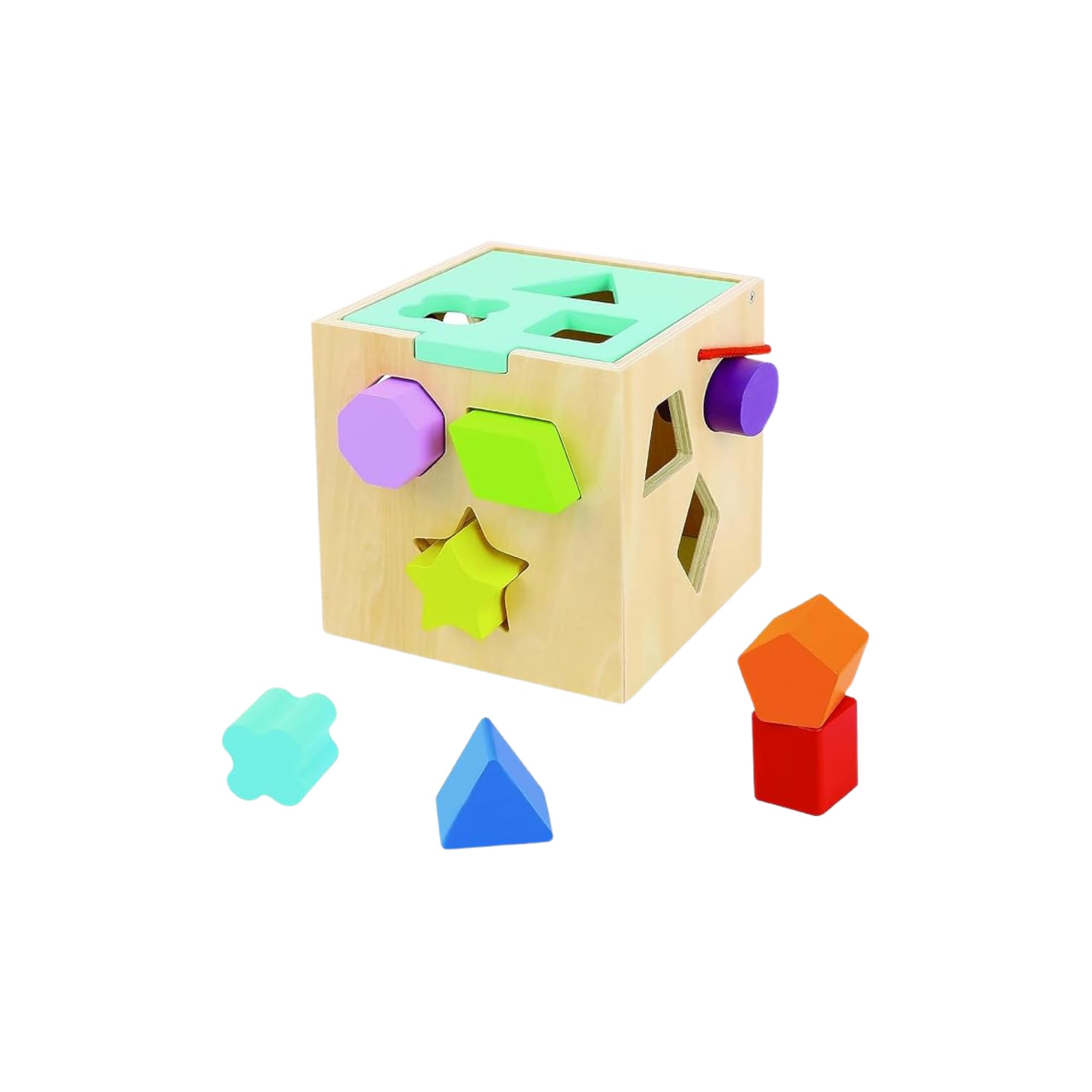 Tooky Toy Wooden Shape Sorter