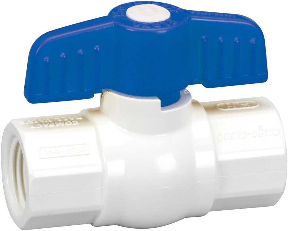 Homewerks VBV-P40-B9B 2-1/2 inch Pvc Sch 40 Ball Valve IPS