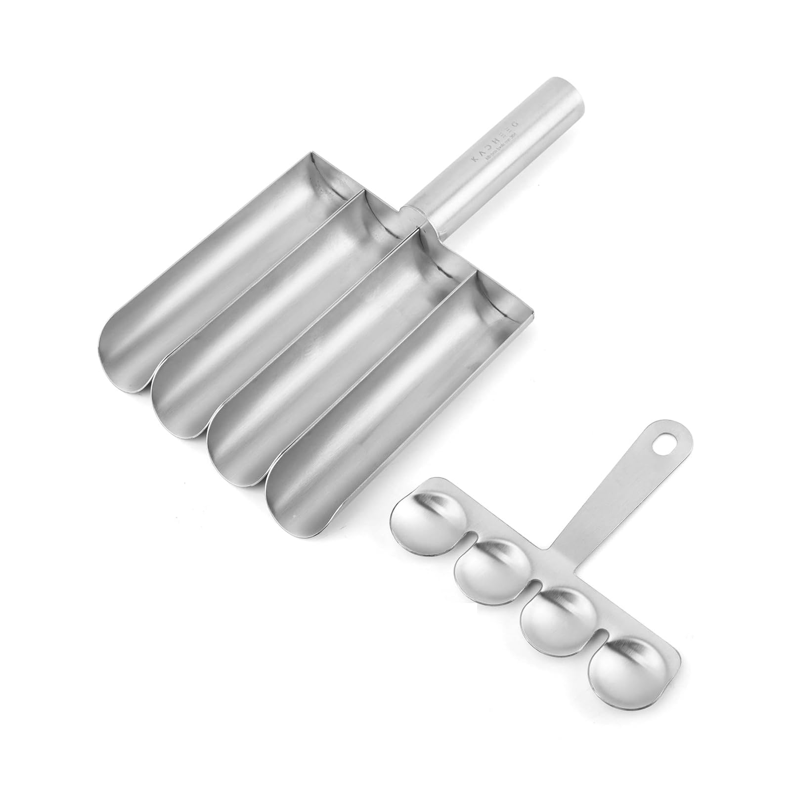 Xjdzineq Practical Nonstick Meatball Former with Cutter Comfortable Grip Efficient Cooking Gadget Ergonomic Cutlet Scooper