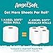 Angel Soft Toilet Paper, 6 Mega Rolls, 6 Count