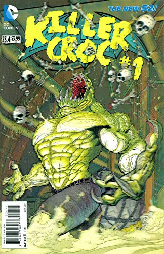 Batman and Robin #23.4 Killer Croc (3D Cover)