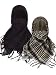 Boao 2 Pieces Keffiyeh Shemagh Arab Scarf Wrap Tactical Desert Scarf Cotton Head Wrap (Color Set 2)