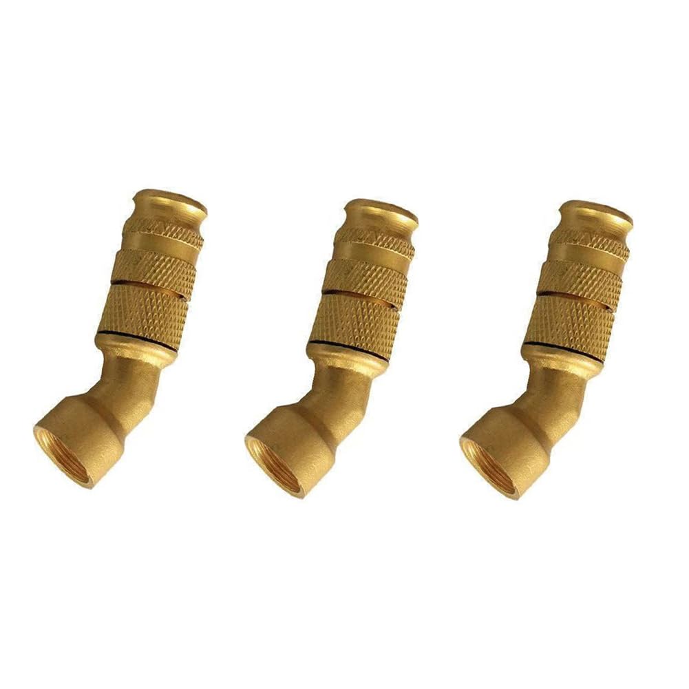 Lrfvhyqnk Brass Elbow Nozzle Pressure Washer Nozzles Quick Connect Spray Tips, High Pressure Multicolor Adjustable Nozzle & Stainless Spray Tip 2-10Pcs Washer O-Ring(,10Pc)