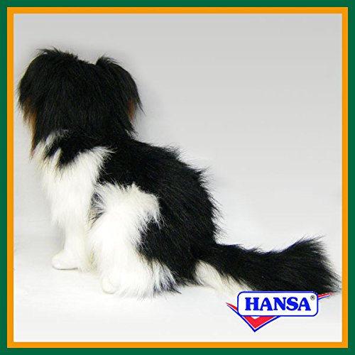 Amazon.co.jp: HANSA ハンサ ぬいぐるみ 3994 パピヨン53 DOG PAPILLON